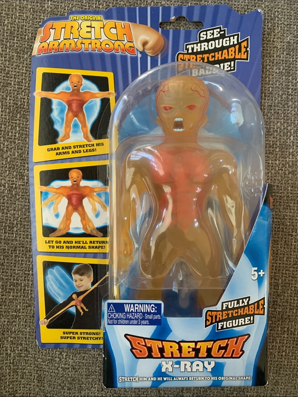 Stretch Armstrong X-Ray Stretchable Action Figure Kids Toy New